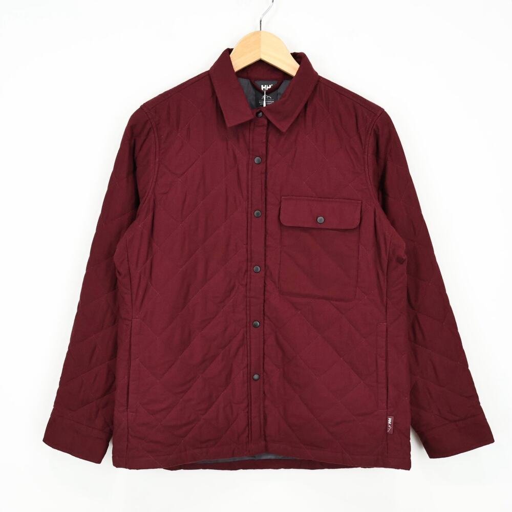 Helly Hansen Quilted Jacket in Burgundy